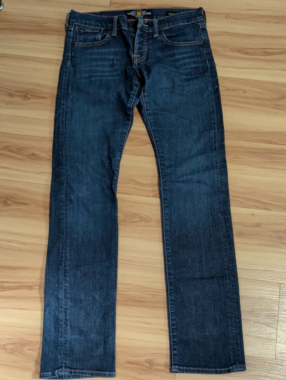 Lucky Brand Women's Dark Indigo Boyfriend Jeans